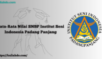 Rata-Rata Nilai SNBP Institut Seni Indonesia Padang Panjang