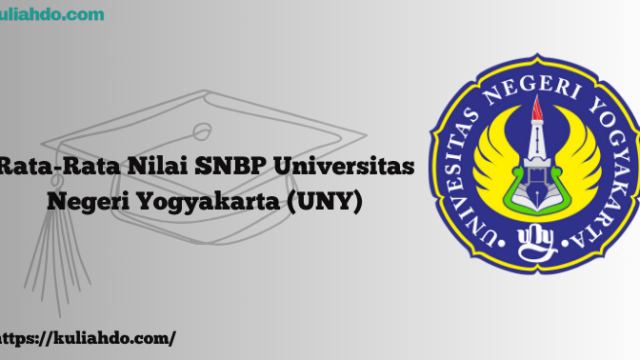 Rata-Rata Nilai SNBP Universitas Negeri Yogyakarta (UNY)