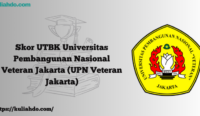 Skor UTBK Universitas Pembangunan Nasional Veteran Jakarta (UPN Veteran Jakarta)