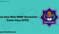 Rata-Rata Nilai SNBP Universitas Teuku Umar (UTU)